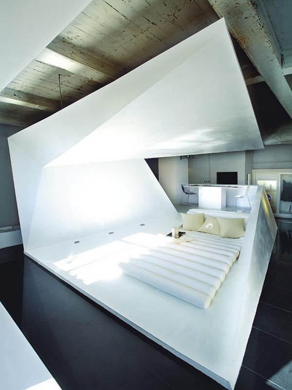 Folded Crib Origami Inspired Apartment