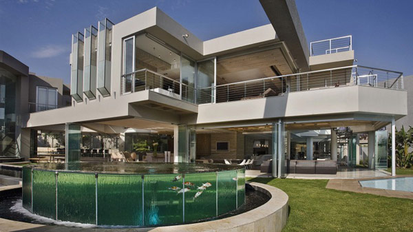 Contemporary South African Glass House Glass House Contemporary South African Glass House