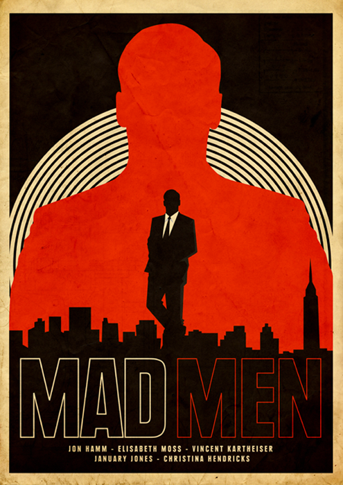 MADMEN Mad Men Print by @needledesign