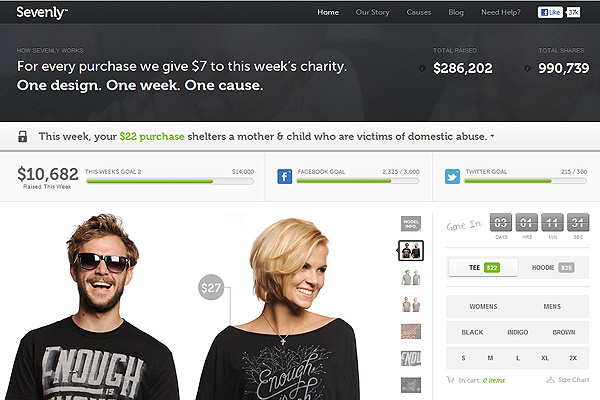Sevenly Website1 40 Progressively Inspirational Sevenly.org Quotes 