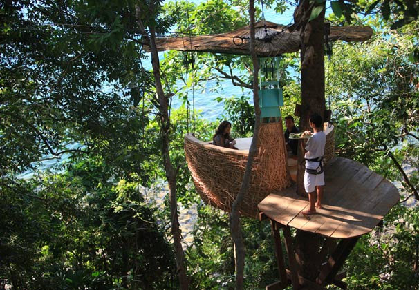 Tree Pod Dining in Thailand Tree Pod Dining 2 Tree Pod Dining in Thailand