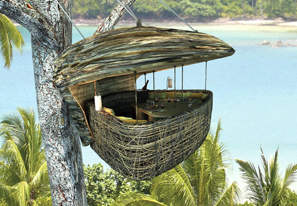 Tree Pod Dining in Thailand Tree Pod Dining Tree Pod Dining in Thailand