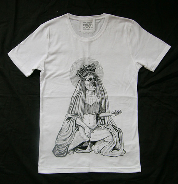 Victory Brand on Rawtee Strange tee shirts by Victory Brand
