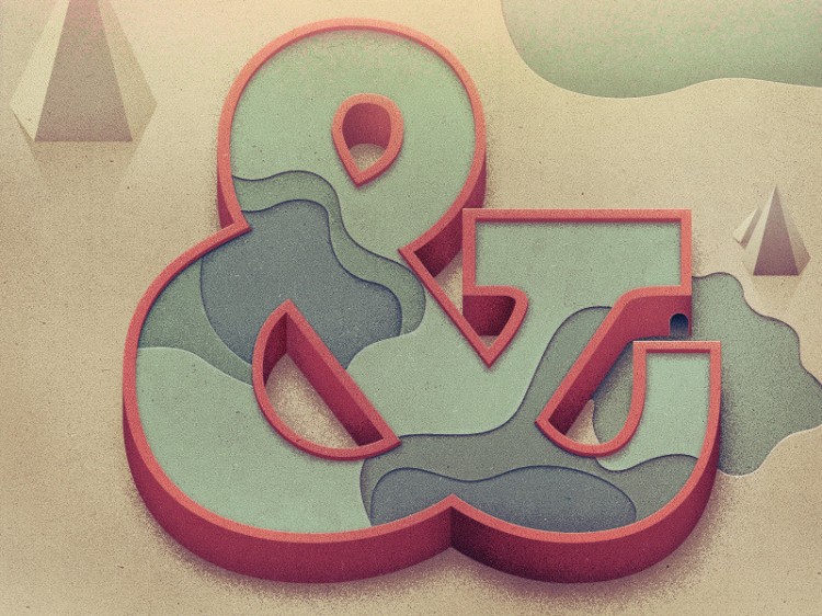 ampersand full 9001 750x562 pic on Design You Trust ampersand full 9001 750x562 Epic Illustrations by Justin Mezzell