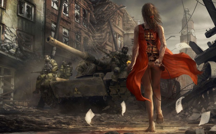 apocalypse please by omen250113 750x465 25+ Mind Blowing Matte Paintings by Marek Okon