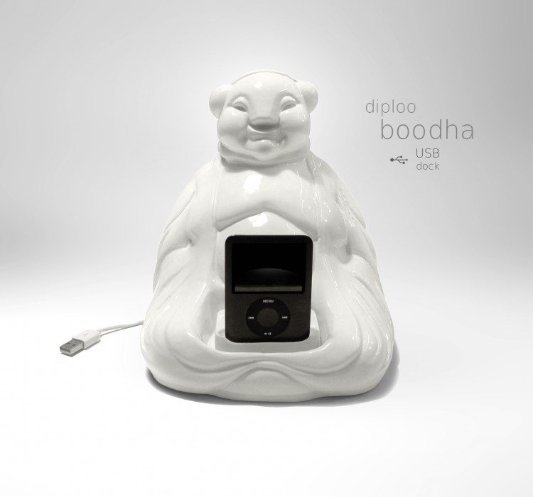 BOODHA by Diploo Studio! Hand made ceramic figure with USB dock, made to load some positive energy to your device:) boodah2n 750x700 BOODHA by Diploo Studio! Hand made ceramic figure with USB dock, made to load some positive energy to your device:)