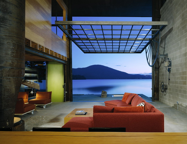 Chicken Point Cabin by Olson Kundig Architects chicken point cabin olson kundig architects 4 Chicken Point Cabin by Olson Kundig Architects