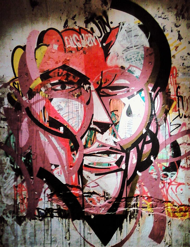 h2 Street Art by Hamilton Yokota !
