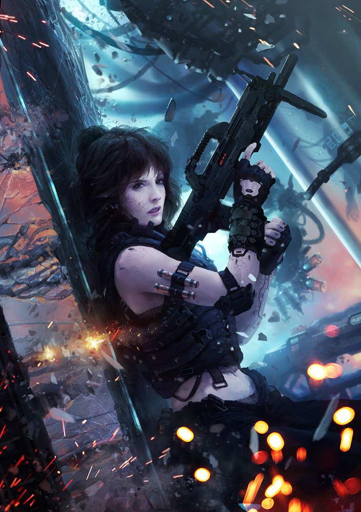 hardcore by omen250111 25+ Mind Blowing Matte Paintings by Marek Okon