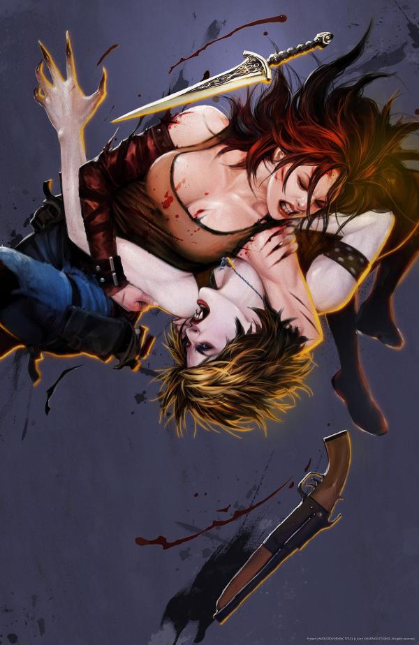 illustfight eachother600 924 Digital Art by Kisun Park