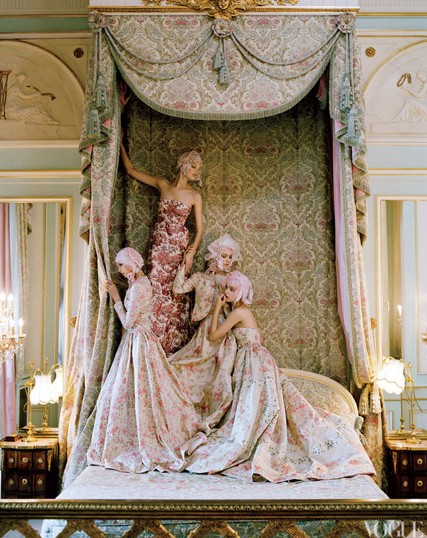 Haute Hotel kate moss vogue us april 2012 tim walker ritz paris 3 Haute Hotel