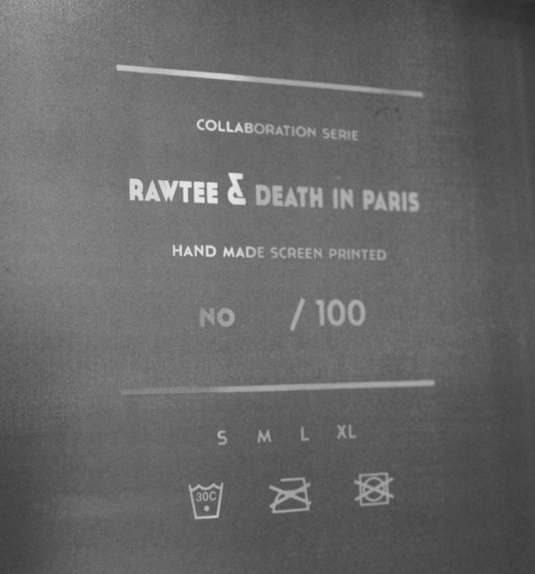 killuminat label 750x805 Rawtee X Death In Paris collaboration