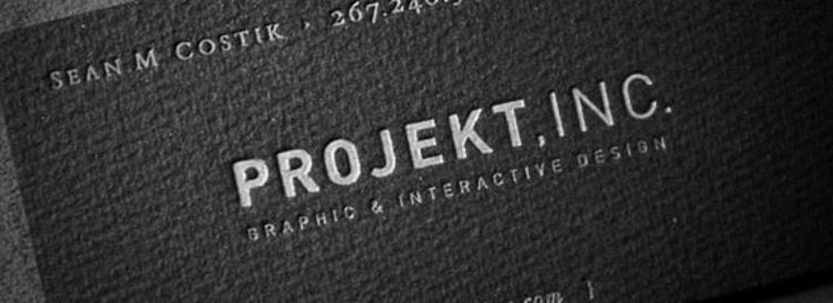 letterpress business cards dark 49 Amazing Dark Letterpress Business Cards