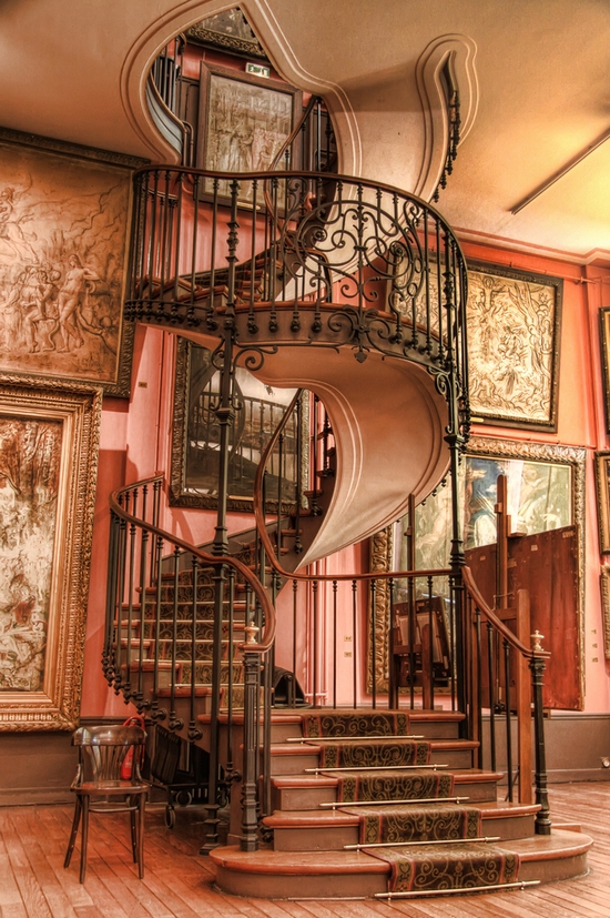 19 Amazing Staircases musee gustave stairs1 19 Amazing Staircases