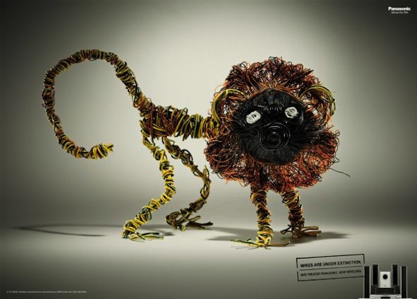 Cable animals Panasonic ad panasonic wire animal 4 Cable animals Panasonic ad