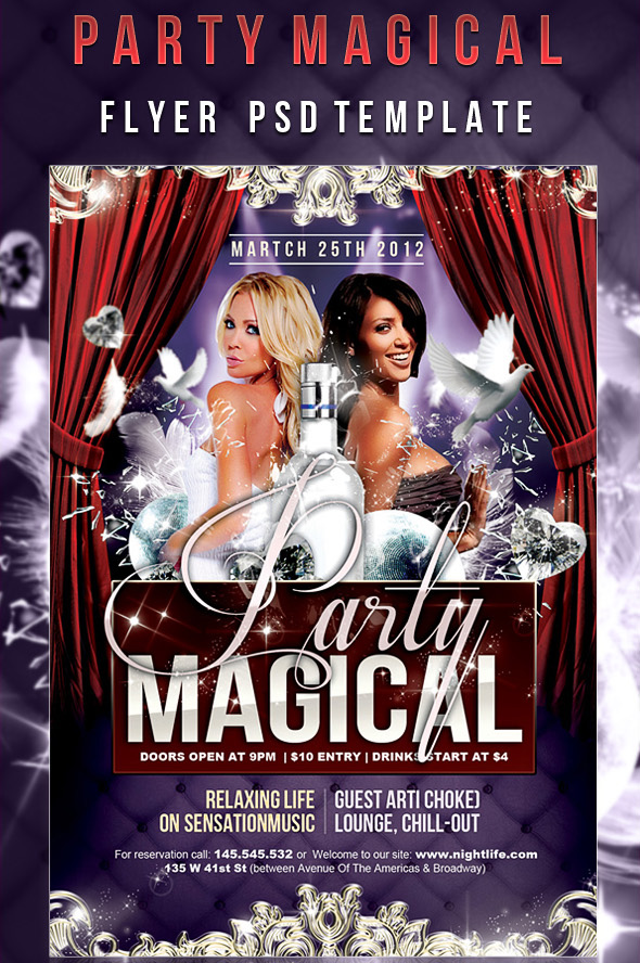 Event flyers 2 PSD templates preview deviantart Event flyers 2 PSD templates