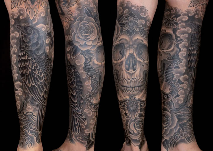 redletter1 04 Crow and Skull