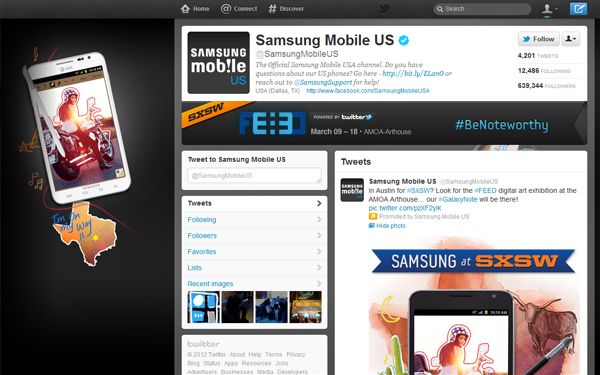 samsung mobile usa1 Twitter for Business: Inside Guide on Advertising 