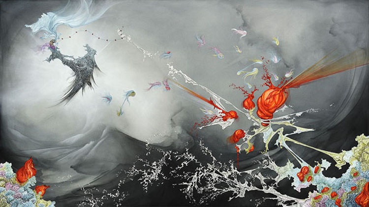 01 thieves Paintings by Kate Eric