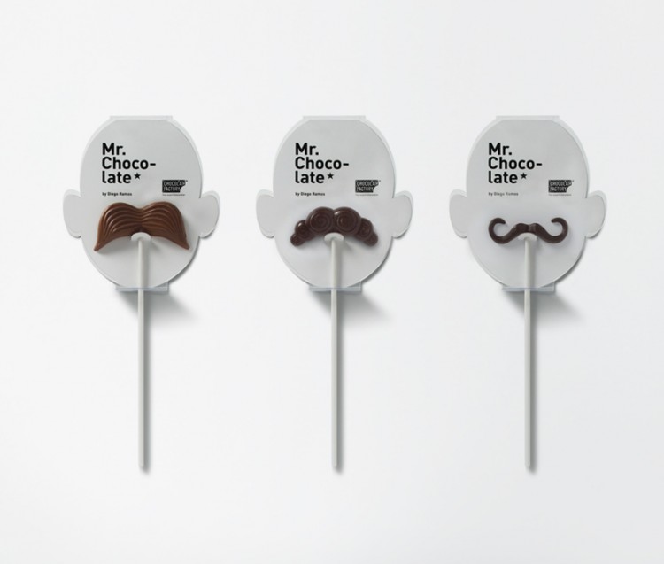 12 mrchoco2 1 750x637 Mr. Chocolate, creative packaging for chocolate mustaches