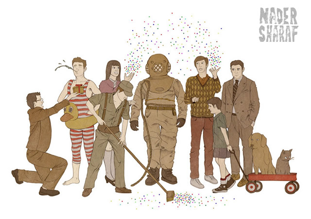 Illustrations by Nader Sharaf 1o28 Illustrations by Nader Sharaf