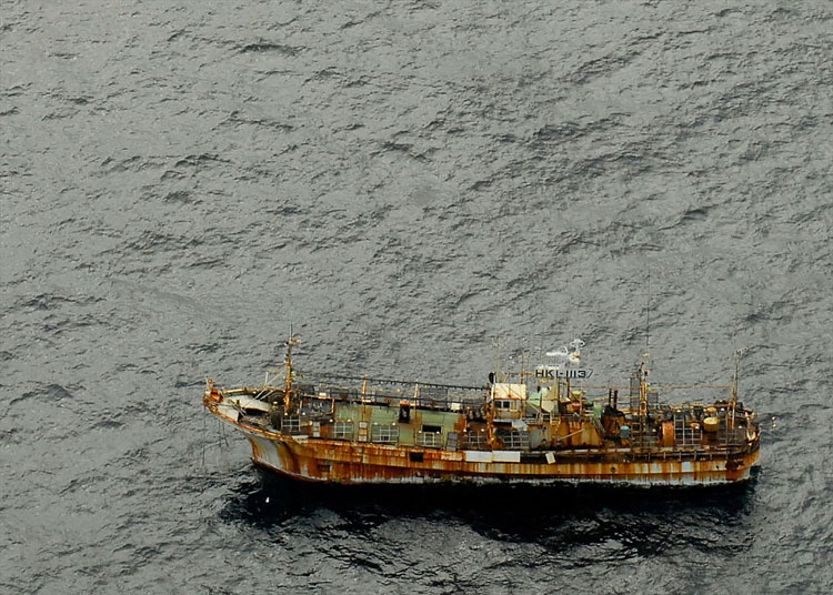 240 Abandoned Tsunami Ghost Ship Sinks off Alaskan Coast