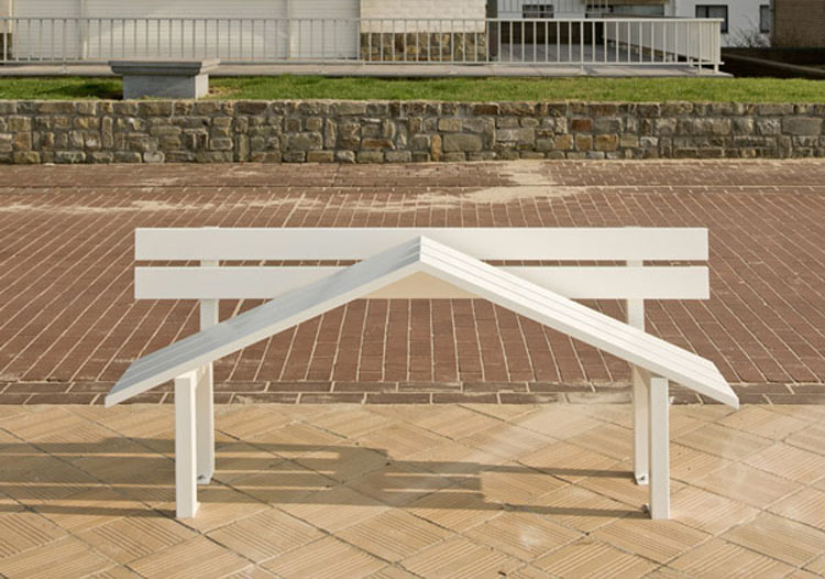 574 Modified Social Benches L U by Jeppe Hein
