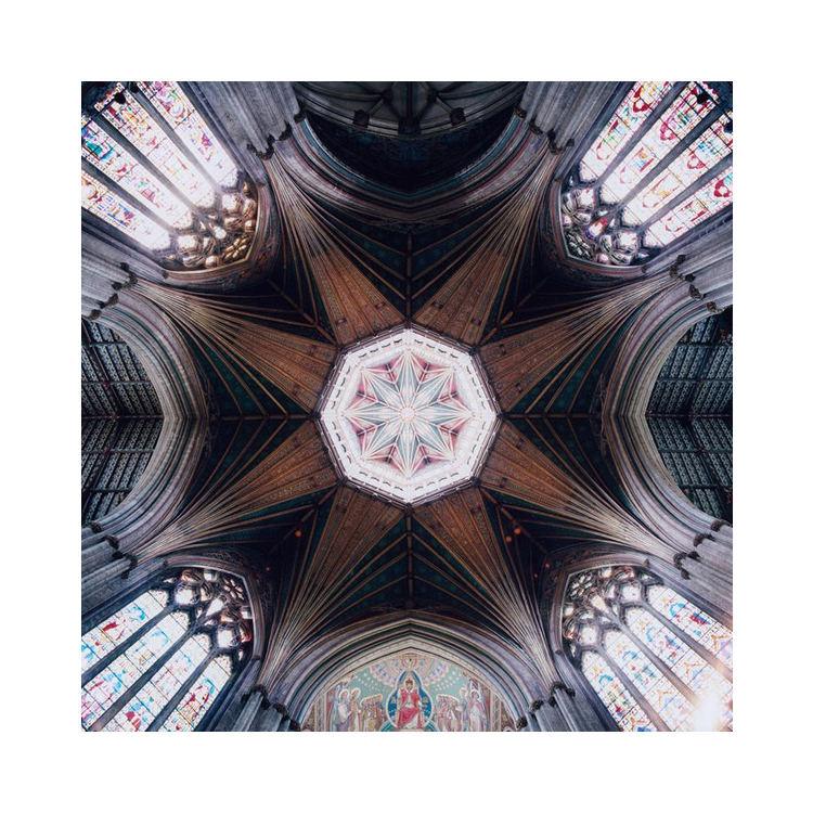 Geometric Patterns on Cathedral Ceilings 751 Geometric Patterns on Cathedral Ceilings