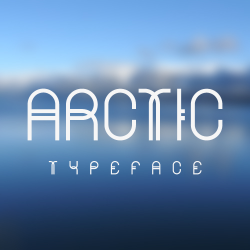 ARCTIC $10 Font Arctic Typeface ARCTIC $10 Font