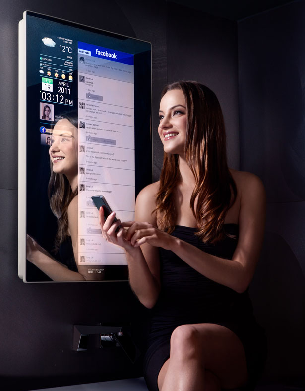Touchscreen Mirror of the Future Has Arrived! Touchscreen Mirror of the Future Has Arrived!