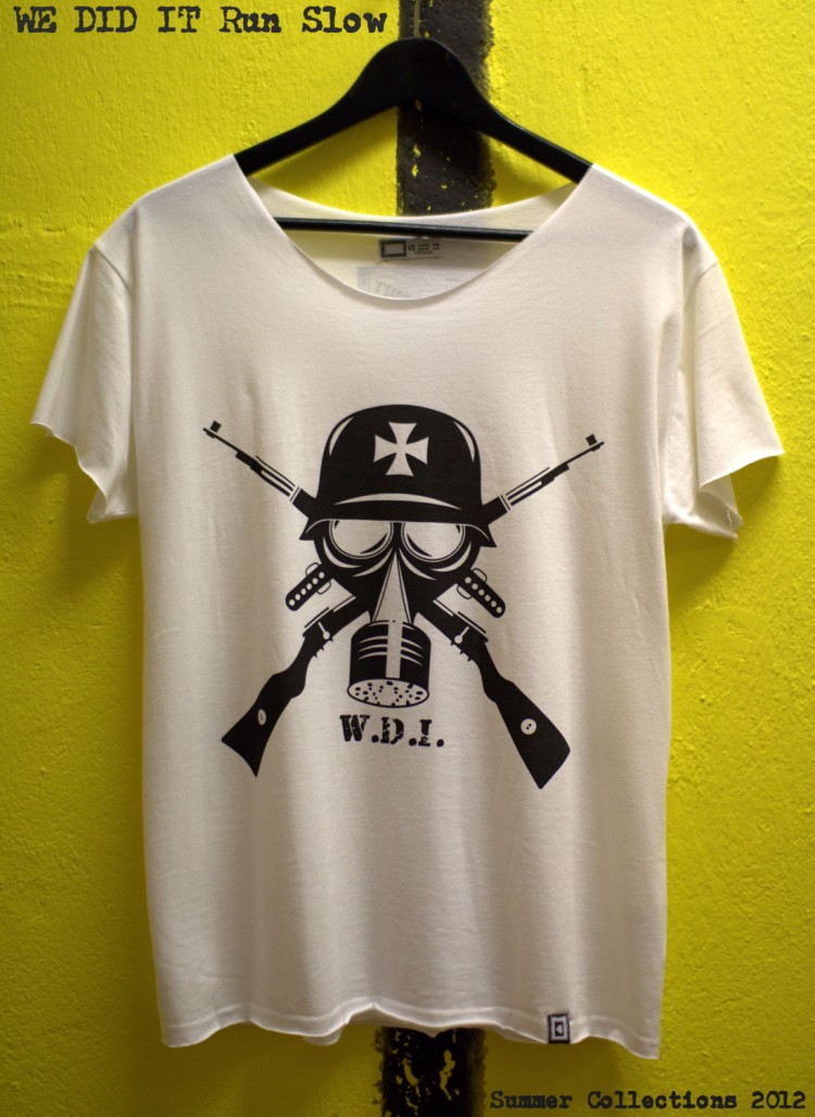 Gas Mask Nations | Summer Collections 2012 | WE DID IT original UK Gas Mask Nation W.D.I. UK White DYT 750x1027 Gas Mask Nations | Summer Collections 2012 | WE DID IT original UK
