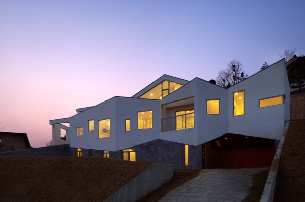 Panorama House: Irregular Resdence in Korea Panorama House 01 Panorama House: Irregular Resdence in Korea