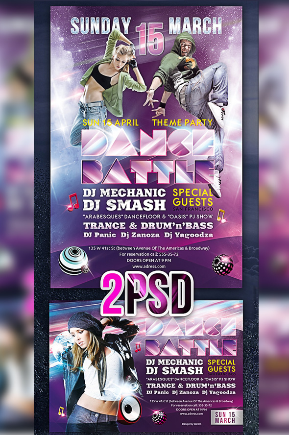 Party Flyer Psd