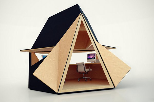 Prefab Prefab Office Space by Tetra Shed