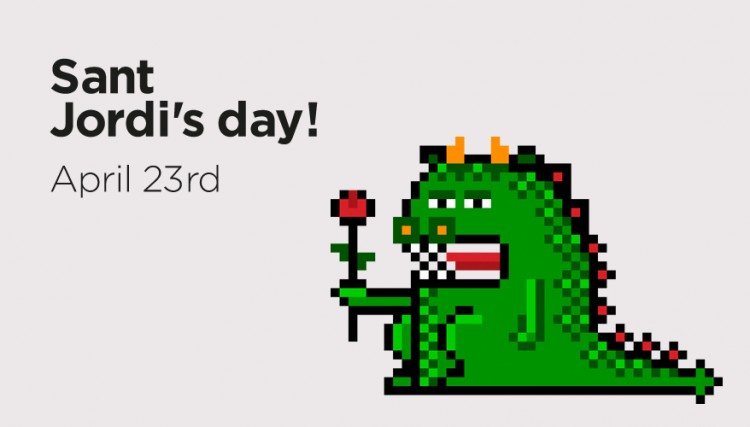 SAN JORDI DAY 750x427 Happy Sant Jordis day