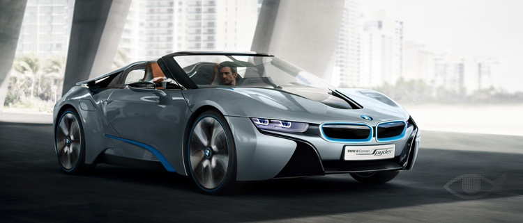 BMW i8 Concept Spyder ShockBlast BMW i8 Concept Spyder 750 8 BMW i8 Concept Spyder
