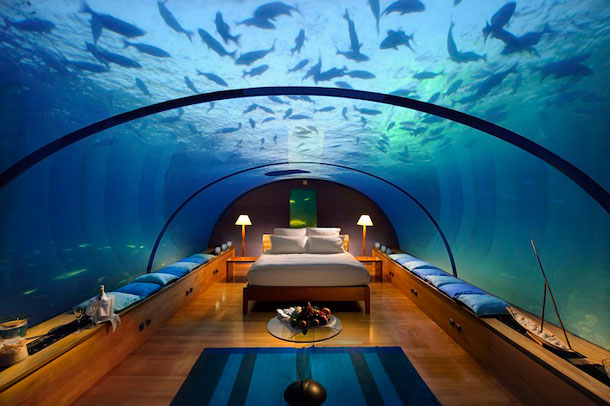 Underwater Luxury Suite in Beautiful Maldives Suite 2 Underwater Luxury Suite in Beautiful Maldives