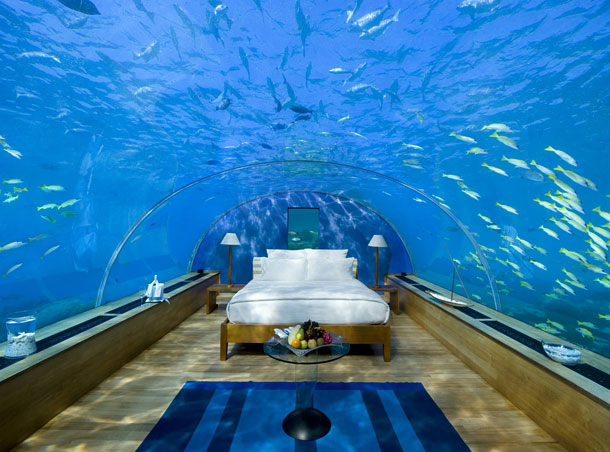 Underwater Luxury Suite in Beautiful Maldives Suite Underwater Luxury Suite in Beautiful Maldives