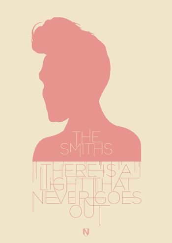 There Is A Light That Never Goes Out The Smiths print by @needledesign THE SMITHS There Is A Light That Never Goes Out The Smiths print by @needledesign