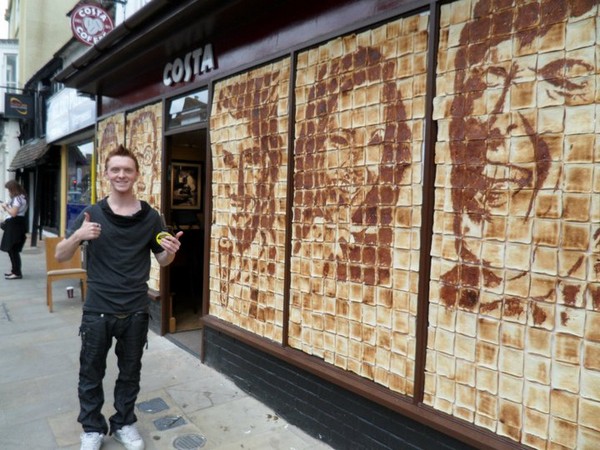 Toast Painting by Nathan Wyburn TP2 Toast Painting by Nathan Wyburn