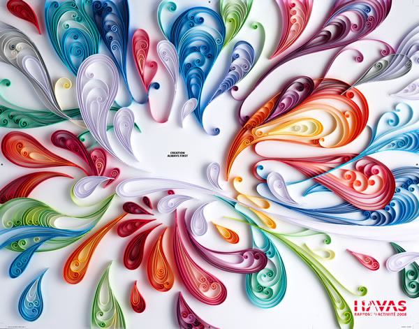Innovative Paper Graphics By Yulia Brodskaya Yulia Brodskaya 03 Innovative Paper Graphics By Yulia Brodskaya