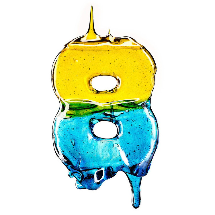 a01 type Colourful Candy Numbers by Massimo Gammacurta