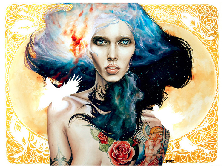 art by n s david a Art by N.S. David