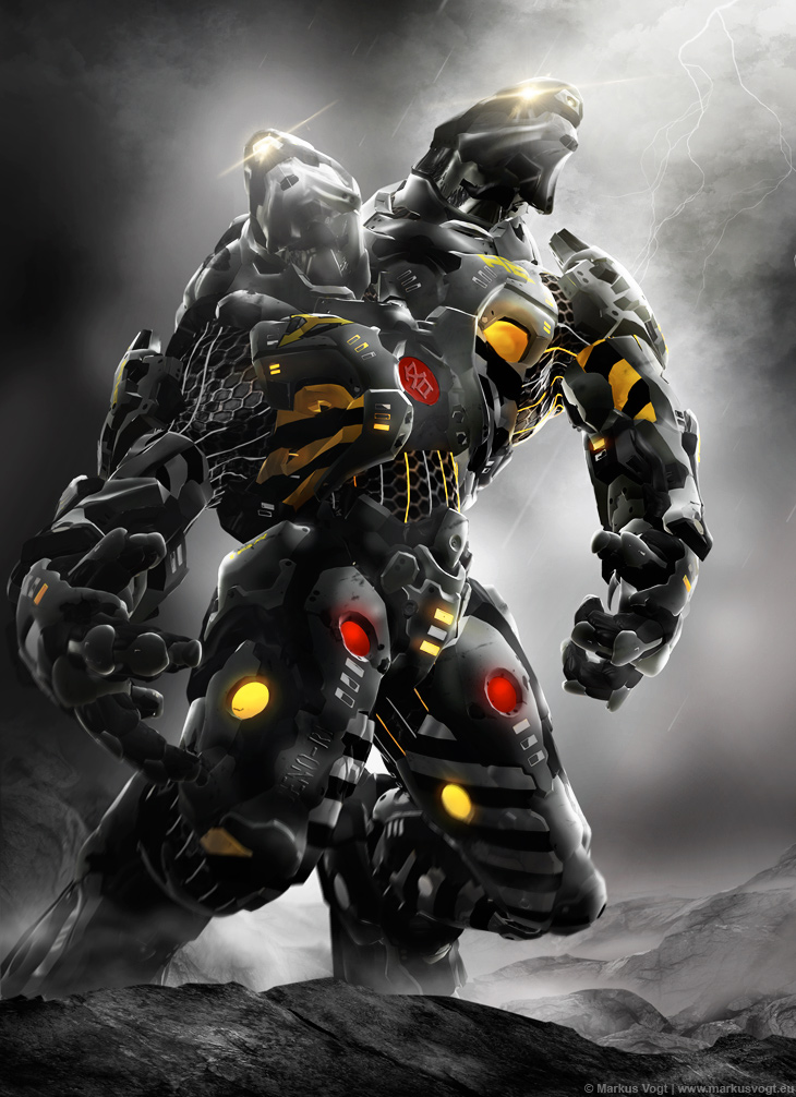 beological 02   the hydra by markusvogt d4vosuh Dark Art By Markus Vogt