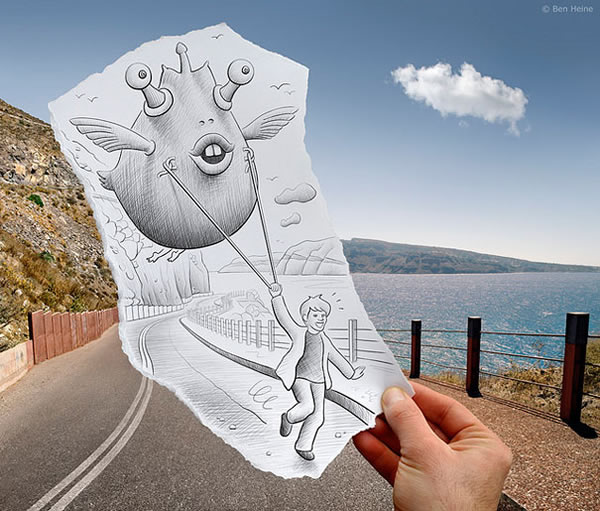 crayon vs photo benheine 29 Pensil VS camera by Ben Heine – vol 2