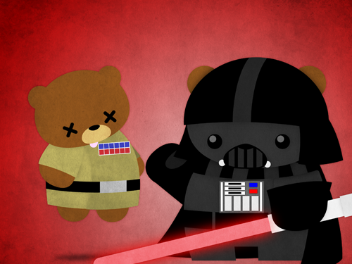 cuddly darth vader bear pic on Design You Trust cuddly darth vader bear Cuddly Characters