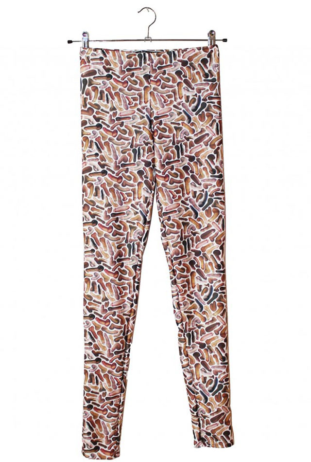 dong pants 1 Penis Leggings