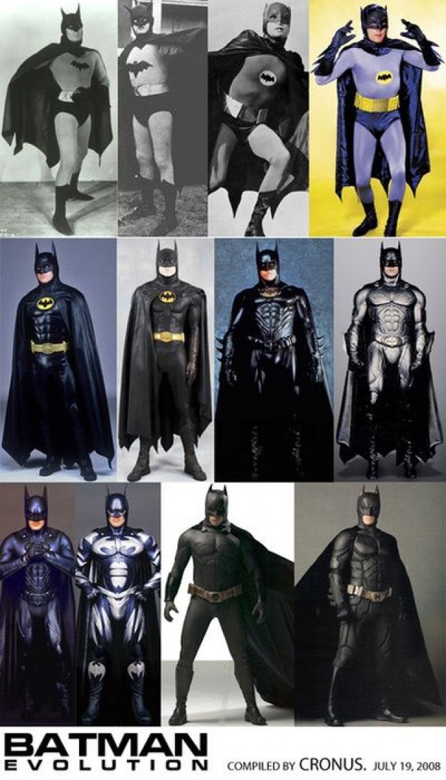 evolution of batman e1283462285449 The evolution of Batman