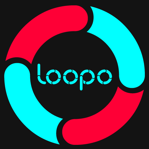 LOOPO typeface flag LOOPO typeface