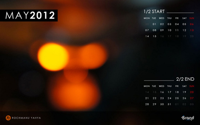 free wallpaper calendar may2012 preview2 Free Wallpaper Calendar of May 2012   Desktop + iPhone